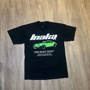 INAKA Power Men's Black Graphic T-Shirt